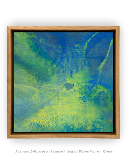 Green Machine | Framed Giclee Print on Canvas